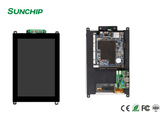 7インチRK3288人間の特徴をもつ埋め込まれた板LCDモジュールはWIFI LAN 4G BTと選別する