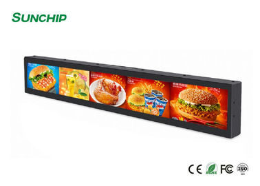 デジタル表記の棚端LCDの表示の超ワイド スクリーンLEDのバックライト