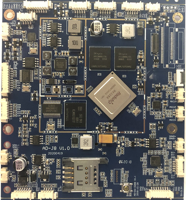 Rockchip RK3288のクォードの中心はシステム ボードLVDS EDP MIPI 4KのイーサネットBTを埋め込んだ