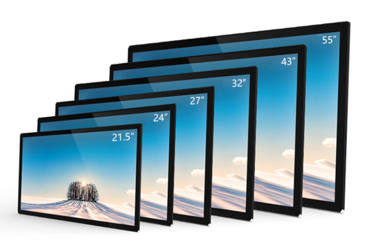 18.5' 21.5' 23.8' 27' アンドロイド タッチスクリーン LCDディスプレイ デジタルサイネージ 広告キオスク サポート WIFI 4G LAN